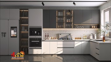 Modern Kitchen Design tutorial in 3Ds Max & vray  I interior design , Modeling Lighting .Rendering..