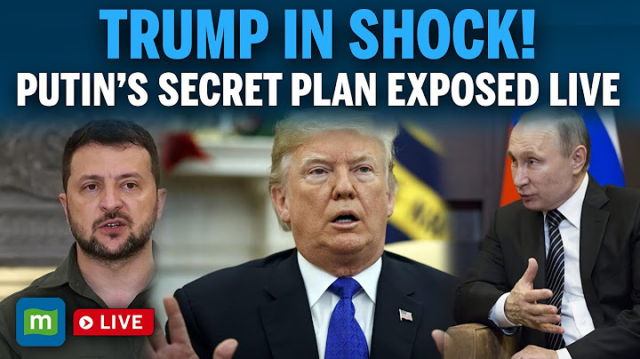 Russia Ukraine War LIVE: Breaking: Putin’s Secret Plan Exposed — Trump Stunned LIVE