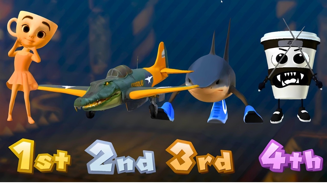 Mario Party 10 Battle – BallerinaCappuccino vs BombardiroCrocodilo vs Tralalelo vs Cappuccino