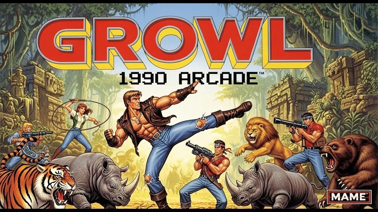 Growl 1990 – Forgotten Taito Arcade Beat ’Em Up 