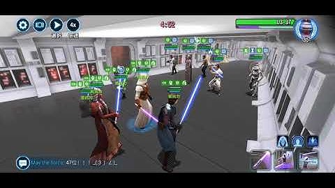 GL Rey counter test, SWGOH