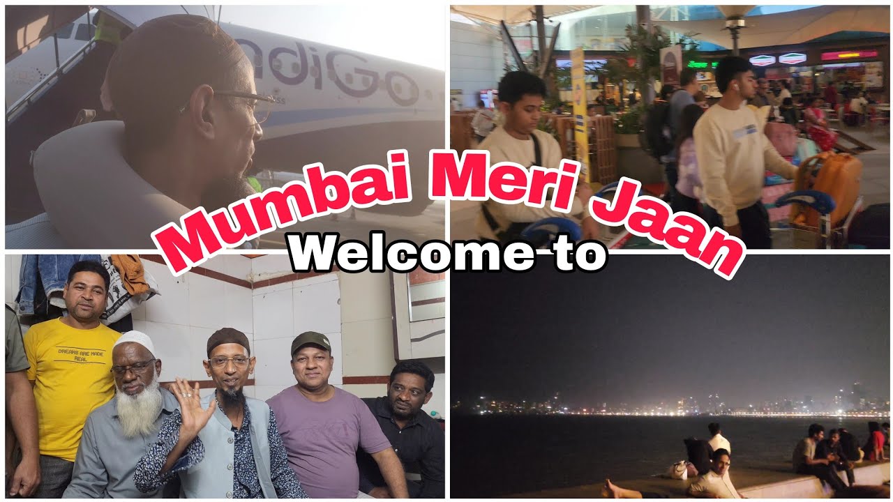 Mumbai Journey Ka Kuch Lamhe || First Day in Mumbai 💕💕 || Naseb Se Jada kuch nehi...