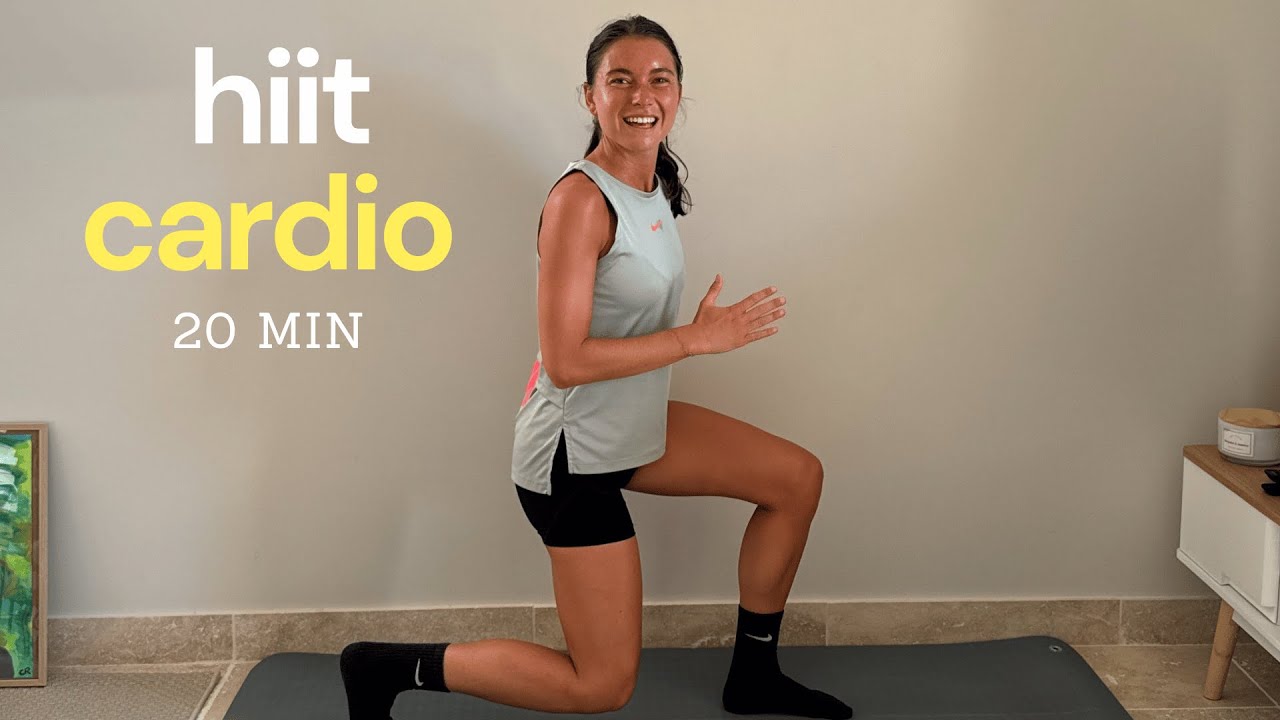 20 MIN HIIT CARDIO 🔥 Brûle un max de calories à la maison !
