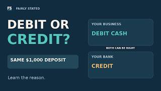 Debits and Credits Explained: Why Your Bank Calls It a Credit