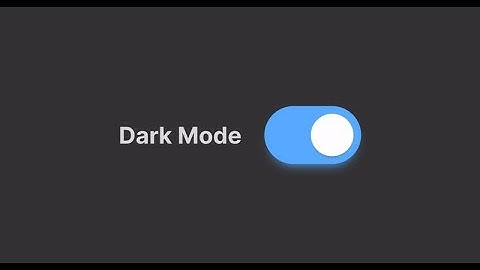 Dark Mode -  selector tema oscuro con JavaScript, html  y css.
