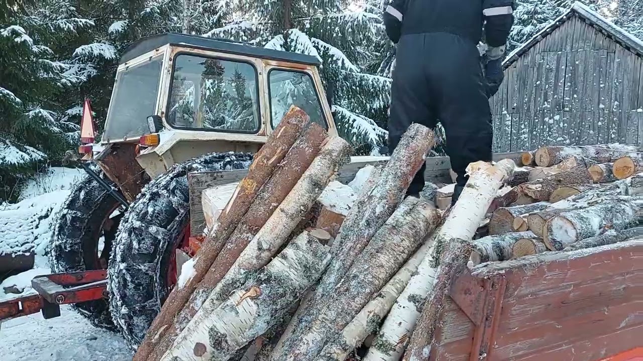 Alkaa olemaan viljakärry täynnä.