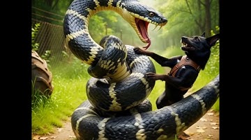 DogVsSnake- #Dog- #Snake- #Wildlife- #AnimalsYou can#shortvideo