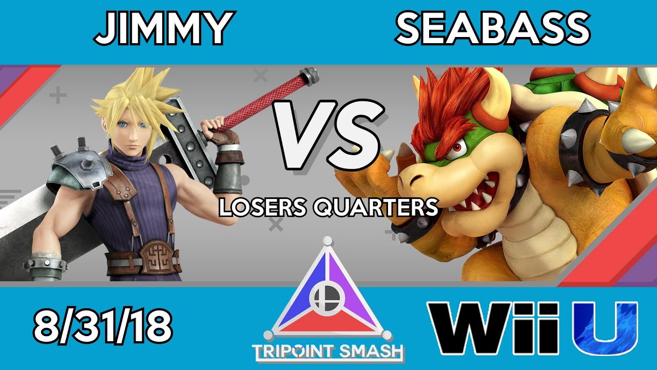 Tripoint Smash 26 - Losers Quarters - Jimmy (Cloud) Vs. Seabass (Bowser) - YouTube