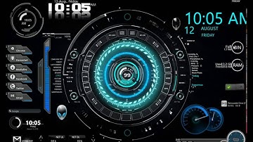 J.A.R.V.I.S. Setup With  J.A.R.V.I.S. Rainmeter theme S.H.I.E.L.D
