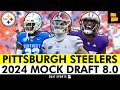 Steelers 7round mock draft pittsburgh gets their top target in round 1  draft a wr in round 2