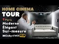 Une salle de cinma idale et son agencement efficace  home cinema tour