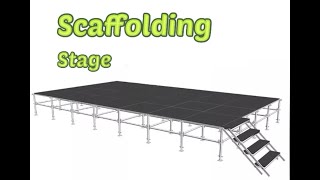 Aluminium stage scaffolding stage lighting truss/Iron stage