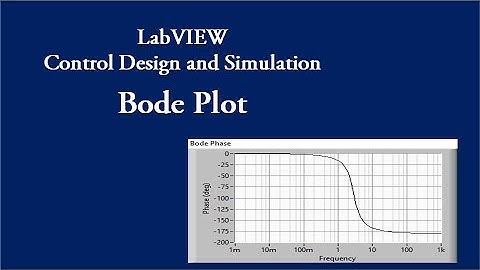 Bode Plot  |Control System Experiment | LabVIEW