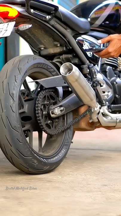 Silver Stallion Exhaust For Both Triumph Speed / Scrambler 400 | SSP Exhaust Sound #triumph #bike