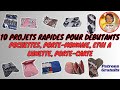 10 projets rapides  pour debutants  patrons gratuits