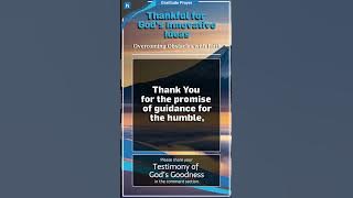 Thankful for God’s Innovative Ideas | Gratitude Prayer