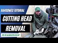 Ransomes parkway  highway  commander mower  how to remove the cutting head unit manual