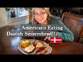 Americans Eating Danish Smørrebrød!!  We try 4 different Danish open faced sandwiches.