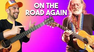 Beginner Guitar Tutorial | On the Road Again | Willie Nelson 2023