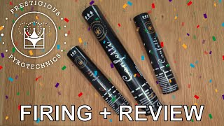 Prestigious Pyrotechnics - 20 & 30cm Confetti Cannons - Firing + Review