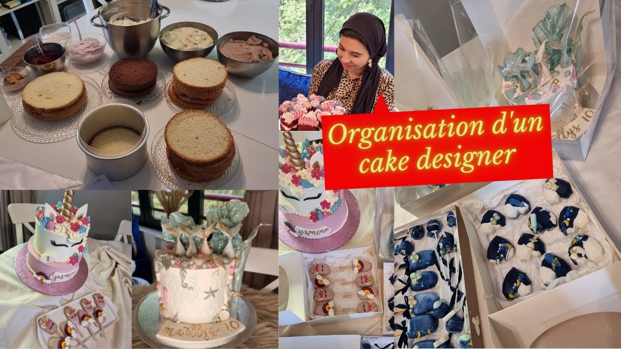 Organisation d'un cake designer, pleins de conseils pour vous aider