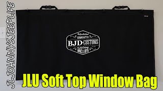 JLU Soft Top Windows Storage Bag by BJD Customs