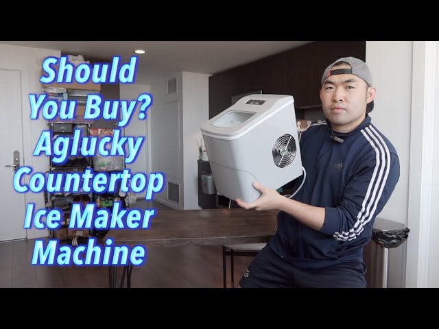 Should You Buy? Aglucky Countertop Ice Maker Machine 