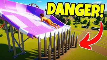 I Build a Park with a 0% SURVIVAL RATE! | Planet Coaster