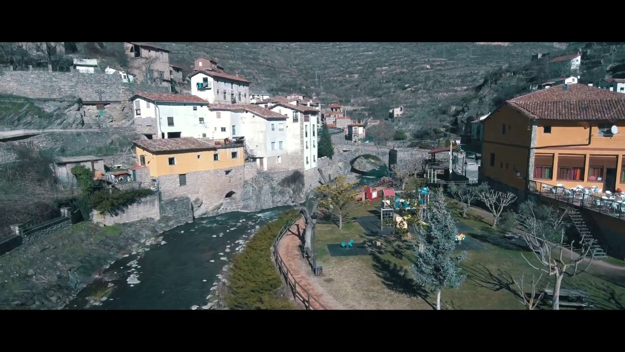 Cañon de rio Leza y Soto en Cameros 4k