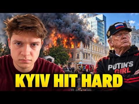 Video Trump PANICS Over Russian Oil as KYIV BURNS Under Attack!