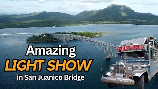 Amazing Lightings of San Juanico Bridge | Philippine Loop | Jeepney House