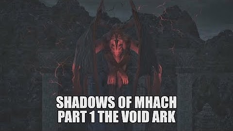 FFXIV Lore: The Story of the Shadows of Mhach Part 1 The Void Ark