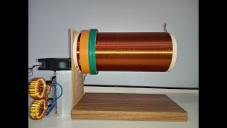 Push Pull HFSSTC Solid State Tesla Coil 2 [New Secondary]