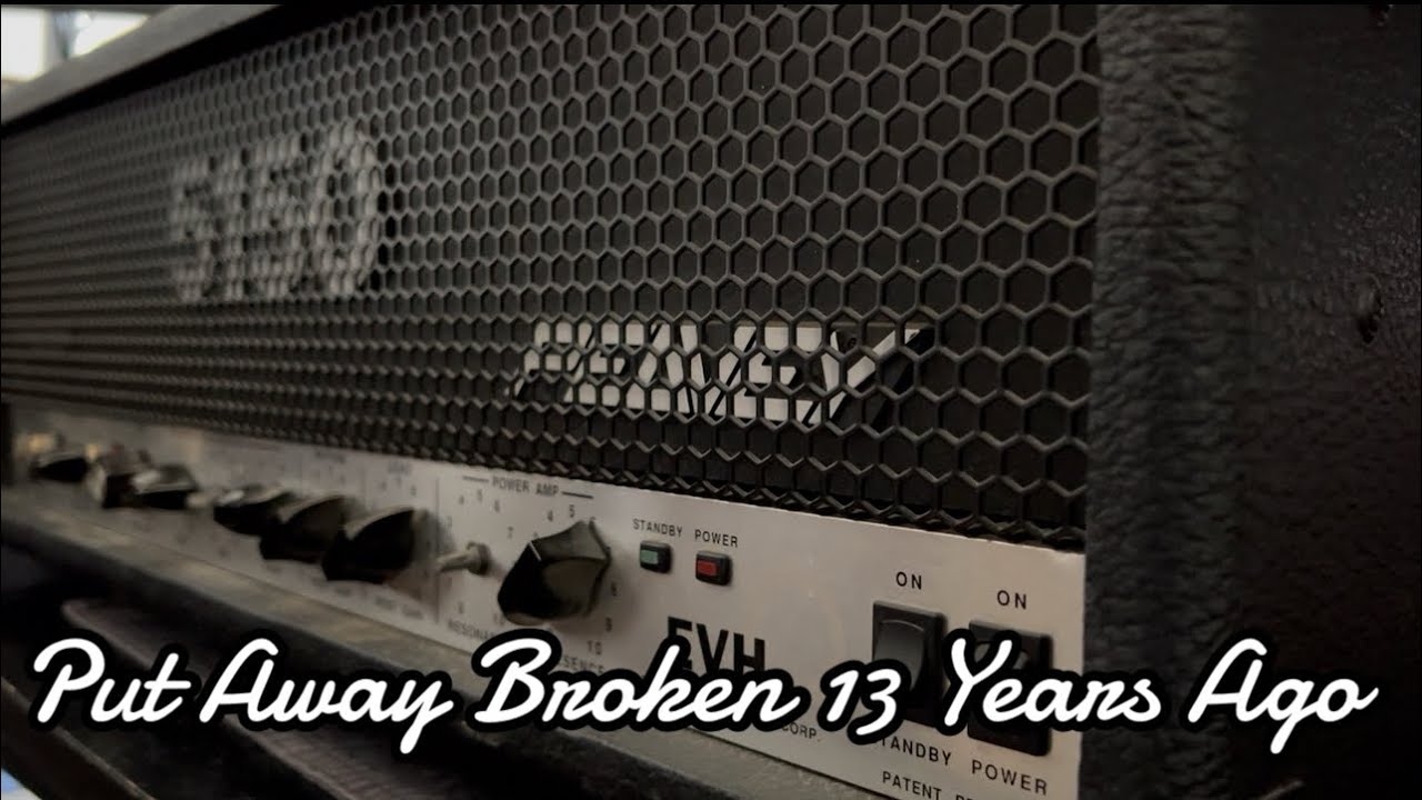 Peavey EVH 5150 Block Letter — Part 1: Put Away Broken 13 Years 
