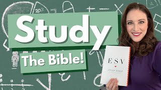 How to study the Bible for beginners using FREE resources! *Step by step guide!*