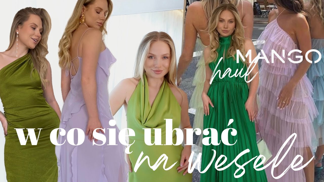 SUKIENKI NA WESELE Z MANGO