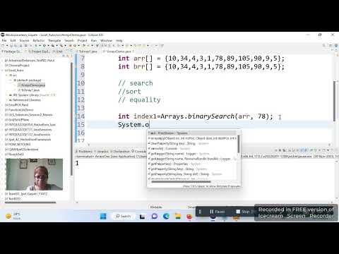 ArraysClass : to solve the scenarios based on single dimensional array with one line code.