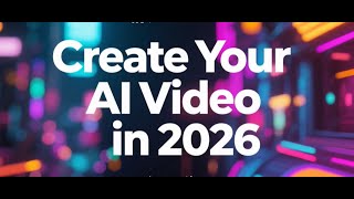 AI Video Creation FREE in 2026 – Beginners Tutorial