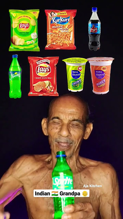 Indian🇮🇳 Grandpa 👴Emoji Eating Challenge 🍉🍏🍐🍑🍒🍓 #shorts #ytshorts #ajakitchen