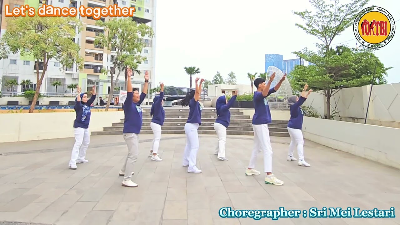 LET'S DANCE TOGETHER | TARIAN BARIS | LINE DANCE | POTBI | DISCO