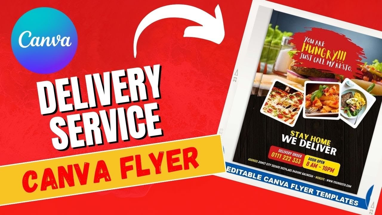 Delivery Service Flyer