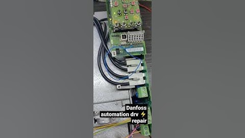 danfoss vlt automation drive repair