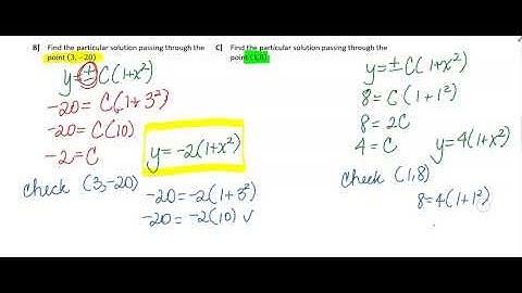 5.1 Differential Equations