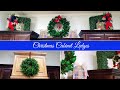 Decorate With Me Christmas Cabinet Ledges