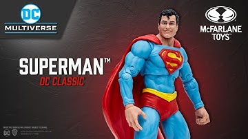 NEW DC Multiverse™ Superman™ (DC Classic) 7" Scale Figure | Action Figure Showcase