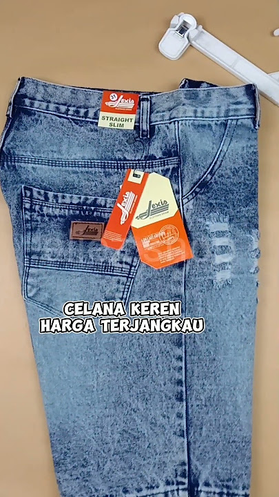 Rekomendasi Celana Jeans Pendek Sobek Denim Kasual Pria Premium #aliezshop #celanapria #celanajeans