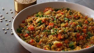 Fast, Filling & Vegan! This Quinoa + Lentil Recipe Hits Every Mark ✅