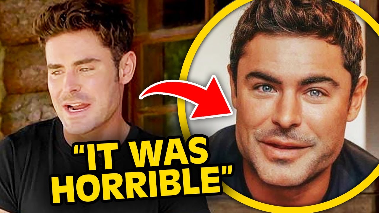 The GORY Reason Behind Zac Efron's Swollen Jaw