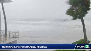 LIVE | Here's a view from Naples, Florida, as Hurricane Ian arrives