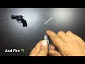 Cool hacks Shot gun at home from syringe and lighter